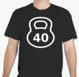 40 Kg Kettlebell MMA Crossfit 88 Pounds T-shirt | Blasted Rat Discount