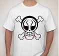 One Piece Anime Skull 2 Color Jolly Roger Pirate Flag T-shirt | Blasted Rat Online