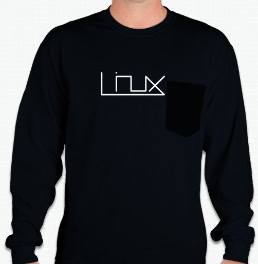 Linux Long Sleeve T-shirt Online Sale