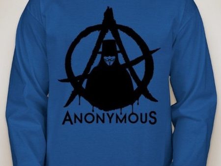 Anonymous Anarchy Long Sleeve T-shirt Cheap