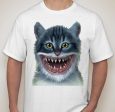 Cat With Shark Smile #Caturday T-shirt | Blasted Rat Online Hot Sale