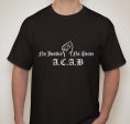 ACAB No Justice No Peace Raised Fist T-shirt Online Sale