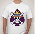 One Piece Anime Spade Jolly Roger Pirate Flag T-shirt | Blasted Rat Hot on Sale