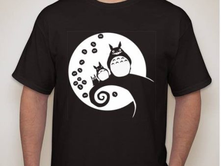 Totoro Nightmare Before Christmas Anime Bat Owl T-shirt | Blasted Rat For Sale