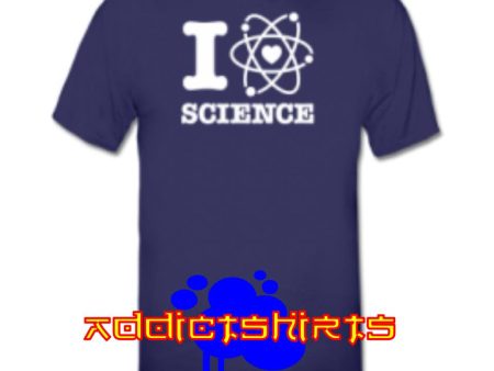 I Love Science T-shirt | Blasted Rat For Sale