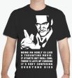 Being An Adult Is like A Quentin Tarantino Movie Everyone Dies Joke T-shirt | Blasted Rat Hot on Sale