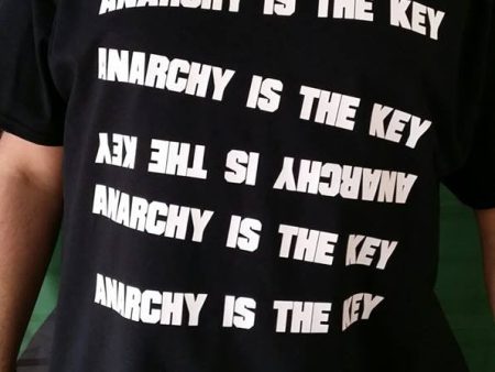 Anarchy Is The Key T-shirt | Blasted Rat For Discount