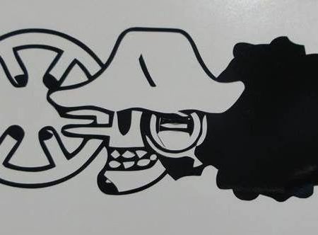 One Piece Anime Usopp Jolly Roger Pirate Flag | Die Cut Vinyl Sticker Decal For Cheap