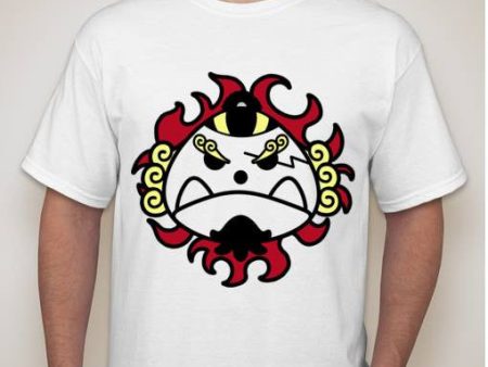 One Piece Anime Sumo Jolly Roger Pirate Flag T-shirt | Blasted Rat Cheap