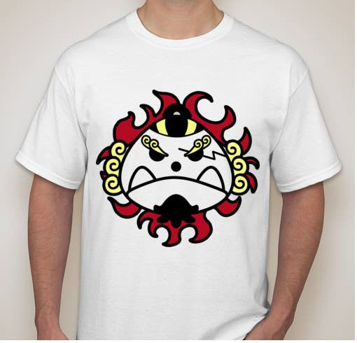 One Piece Anime Sumo Jolly Roger Pirate Flag T-shirt | Blasted Rat Cheap