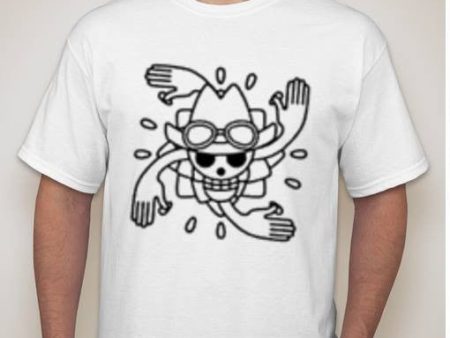 One Piece Anime Robin Jolly Roger Pirate Flag T-shirt | Blasted Rat For Cheap