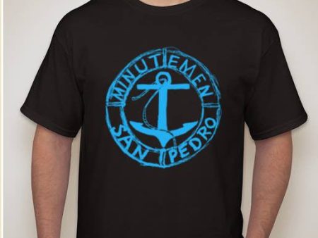 Minutemen San Pedro Anchor Punk Rock Band Music T-shirt | Blasted Rat For Discount