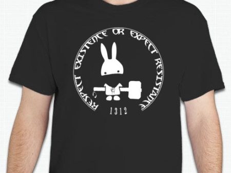 ACAB Anarchist Bunny With Hammer T-shirt Online