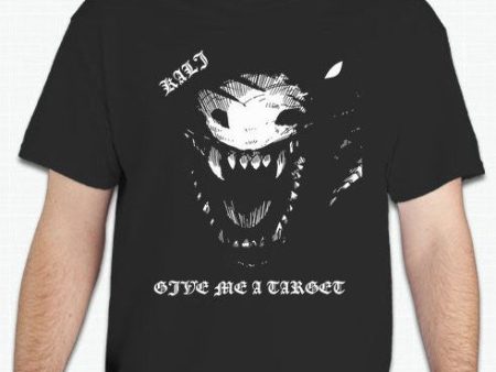 Kali Linux Dragon Pentest Give Me A Target T-shirt Cheap