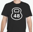 48 Kg Kettlebell MMA Crossfit 105 Pounds T-shirt | Blasted Rat Sale