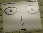 Onepunch Man Poker Face Saitama Manga | Die Cut Vinyl Sticker Decal Online