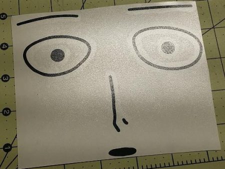 Onepunch Man Poker Face Saitama Manga | Die Cut Vinyl Sticker Decal Online