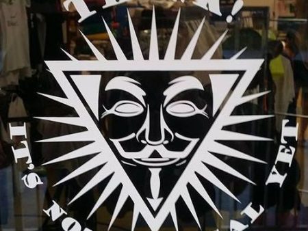 Anonymous Think It s Not Illegal Yet | Die Cut Window Wall Car Vinyl Sticker Decal Online Sale