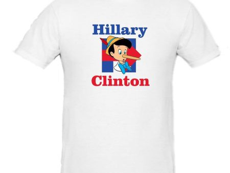 Hillary Clinton Pinocchio Elections Vote Voting T-shirt Sale