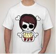 One Piece Anime Ramen Jolly Roger Pirate Flag T-shirt | Blasted Rat Online Sale