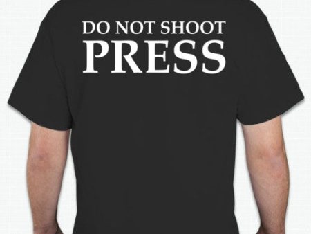 The Fifth Column Do Not Shoot Press T-shirt on Sale