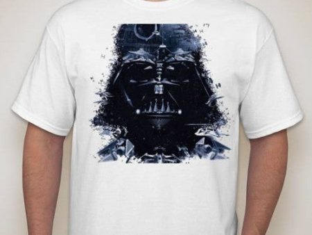 Darth Vader Death Star Tie Fighter Destroyer X-Wing Star Wars Montage T-shirt Online now