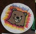 4chan Bear Round Patch Online Sale