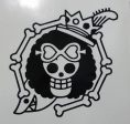 One Piece Anime Brook Jolly Roger Pirate Flag | Die Cut Vinyl Sticker Decal Online Sale