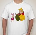 Winnie The Pooh Easter Alien Egg Hunt With Piglet T-shirt Supply