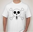 One Piece Anime USOPP JOLLY ROGER Pirate Flag T-shirt | Blasted Rat Cheap