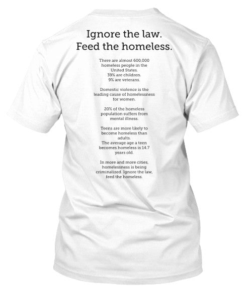 The Fifth Column #OPFeedTheHomeless #OPSafeWinter T-shirt Online