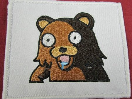 4chan Drooling Bear Patch For Discount