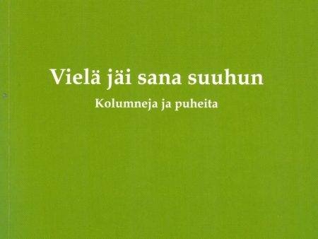 Vielä jäi sana suuhun Online Sale