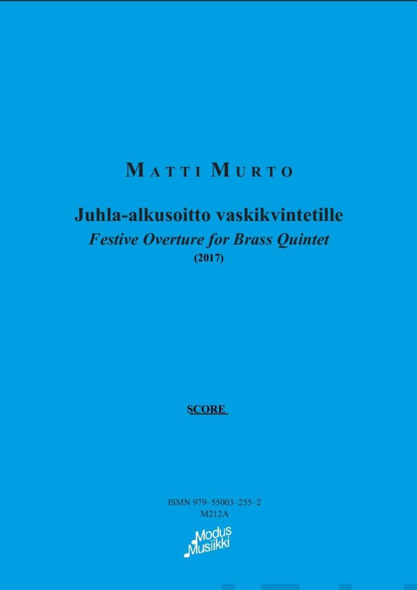 Juhla-alkusoitto vaskikvintetille Sale