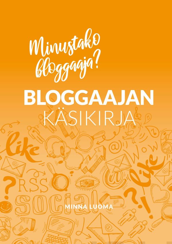 Bloggaajan käsikirja on Sale