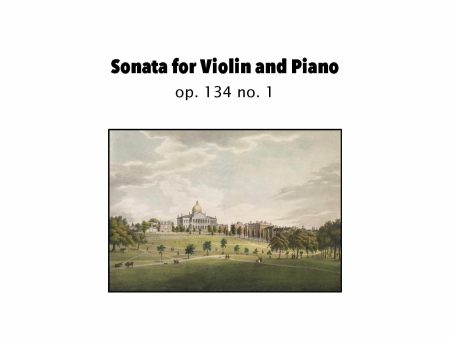 Sonata for Violin and Piano op. 134 no. 1 - Boston Sonata For Cheap