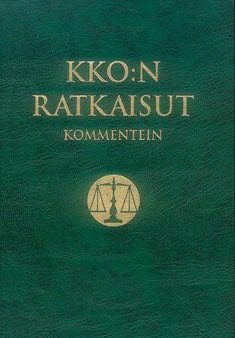 KKO:n ratkaisut kommentein 2018:II For Sale