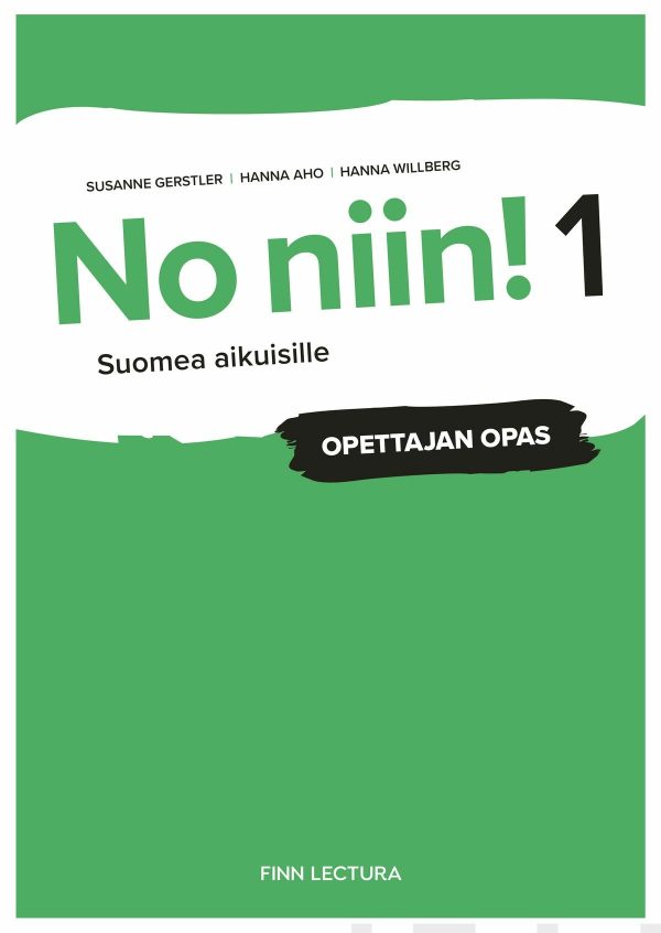 No niin! 1 opettajan opas Supply