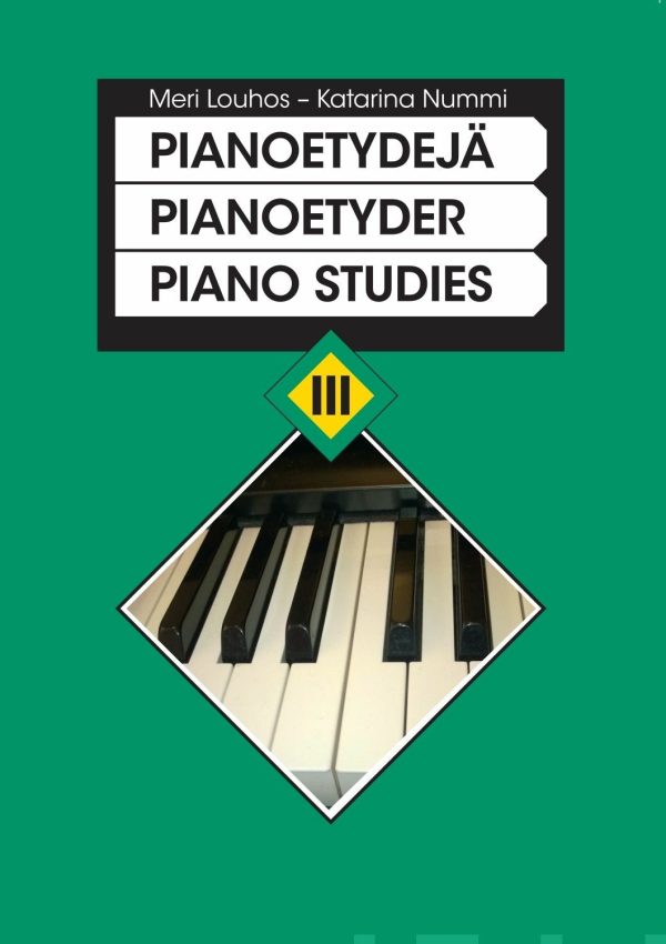 Pianoetydejä 3 - Piano studies 3 (piano) - Pianoetyder 3 Online Sale